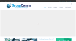 Desktop Screenshot of gcomm.com.br